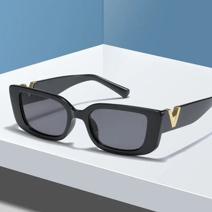 Retro Cat Eye Frame Sunglasses Women Luxury